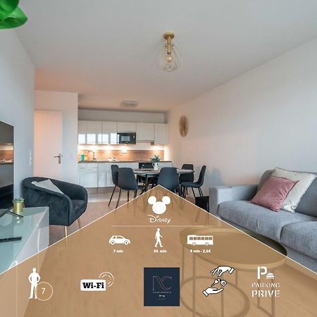 *Disneyland-Paris* 7Pers, Wifi, Netflix, Parking Serris Esterno foto